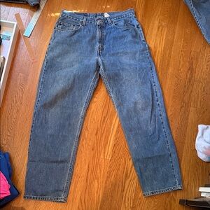 Classic Men's Blue Denim Jeans